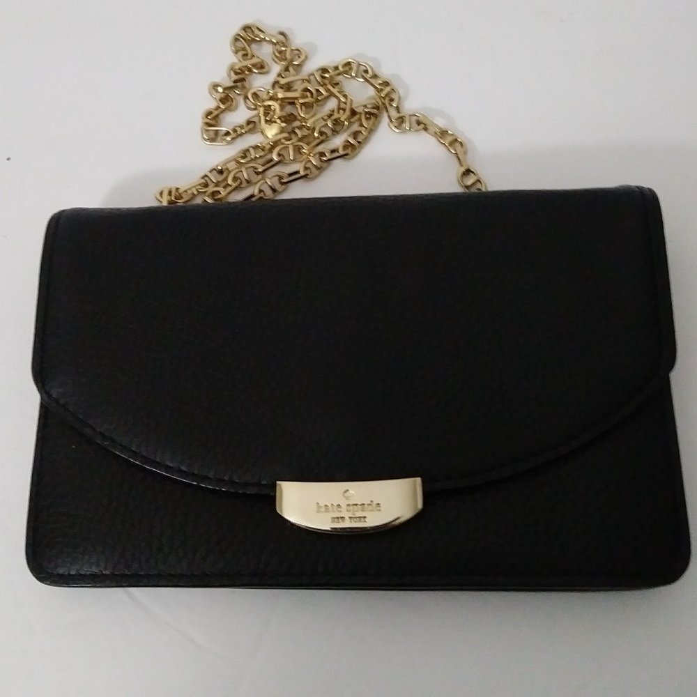 Kate Spade Black Leather Small Croosbody Bag